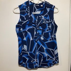New York & Company Blue Blouse, never used, size XS, smoke-free.